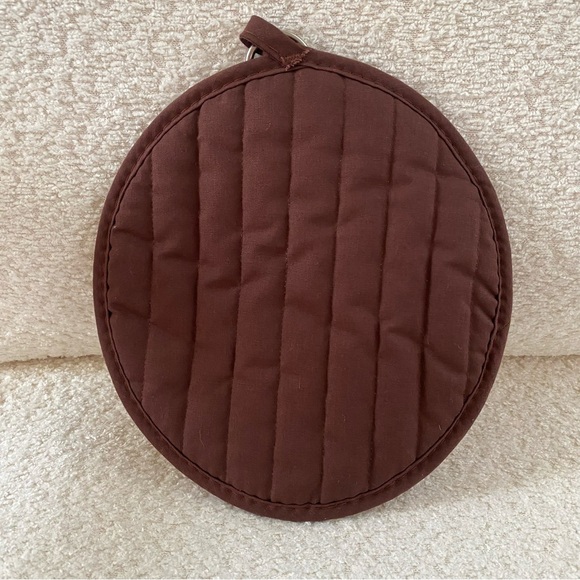 Vintage MCM Franco Round Potholder BBQ Beef - Picture 8 of 8